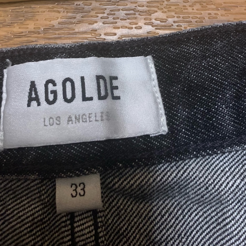 Men's Black Agolde Jeans Size 33 NWT - Picture 12 of 12